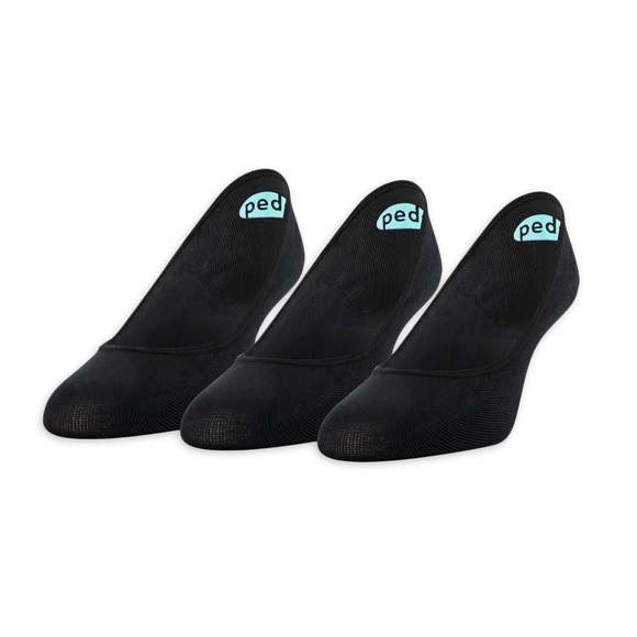 Peds Women's Super Low Cut Lightweight Liner Socks 3 Pairs Size 8-12 - Picture 1 of 6